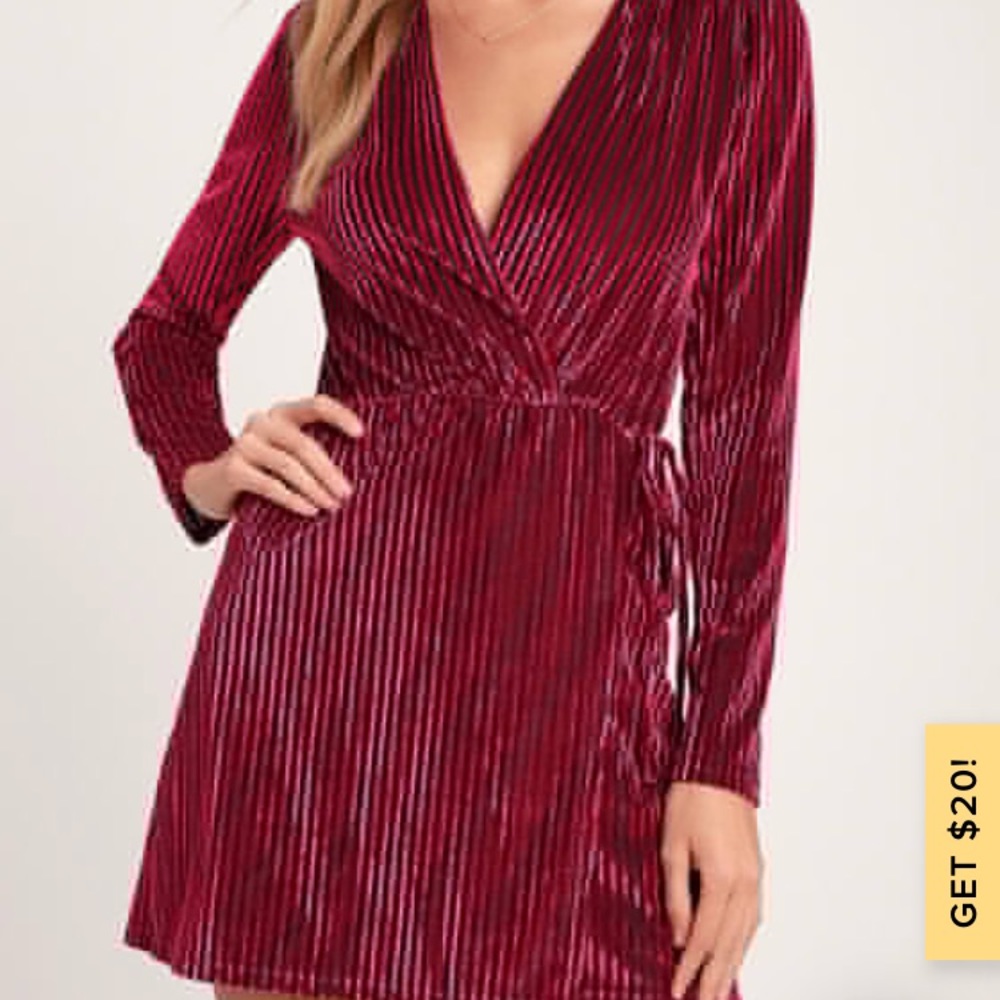 Lulu’s Velvet Dress